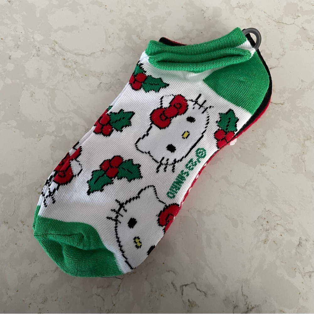 Hello Kitty Christmas Socks
